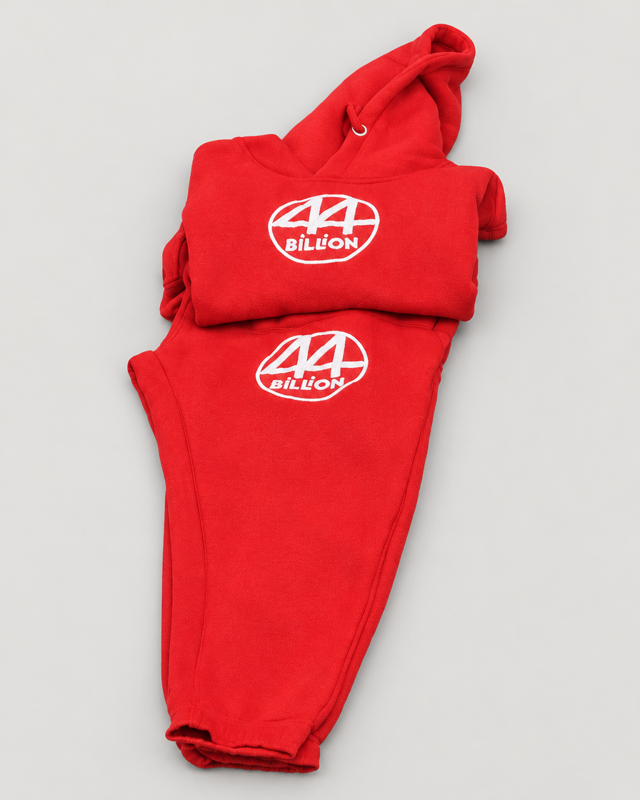 44 Billion Sweat Suit in Red